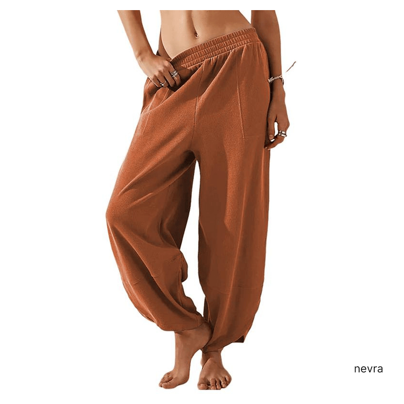 Nevra FallFresh Flow Pants – Cozy, Chic, Pocketed