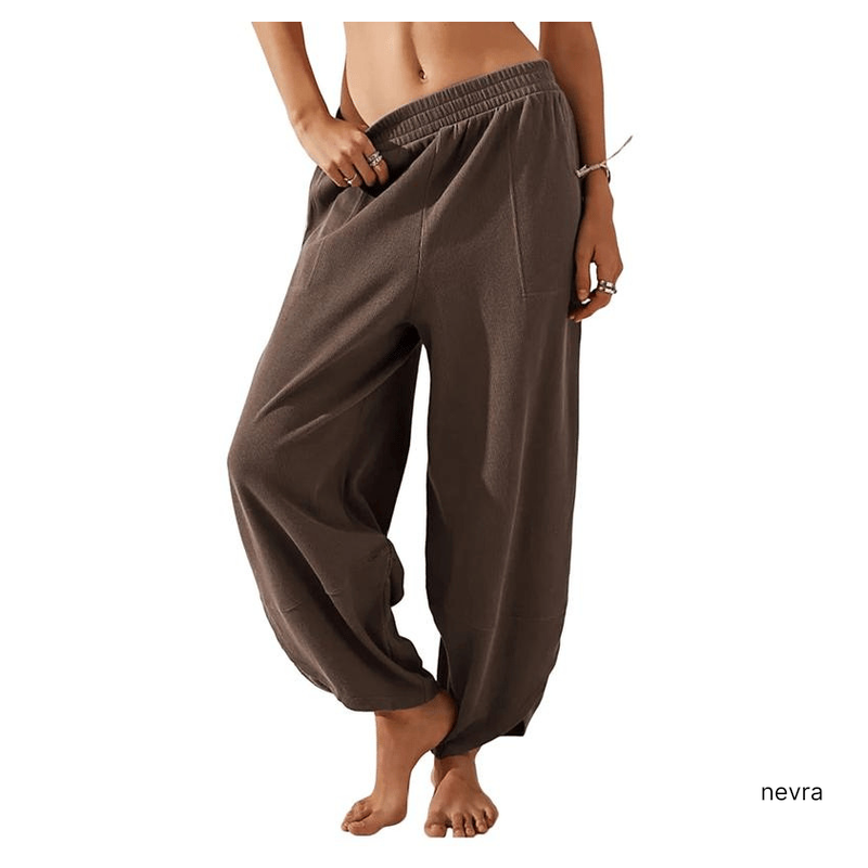 Nevra FallFresh Flow Pants – Cozy, Chic, Pocketed