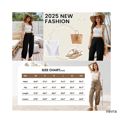 Nevra FallFresh Flow Pants – Cozy, Chic, Pocketed
